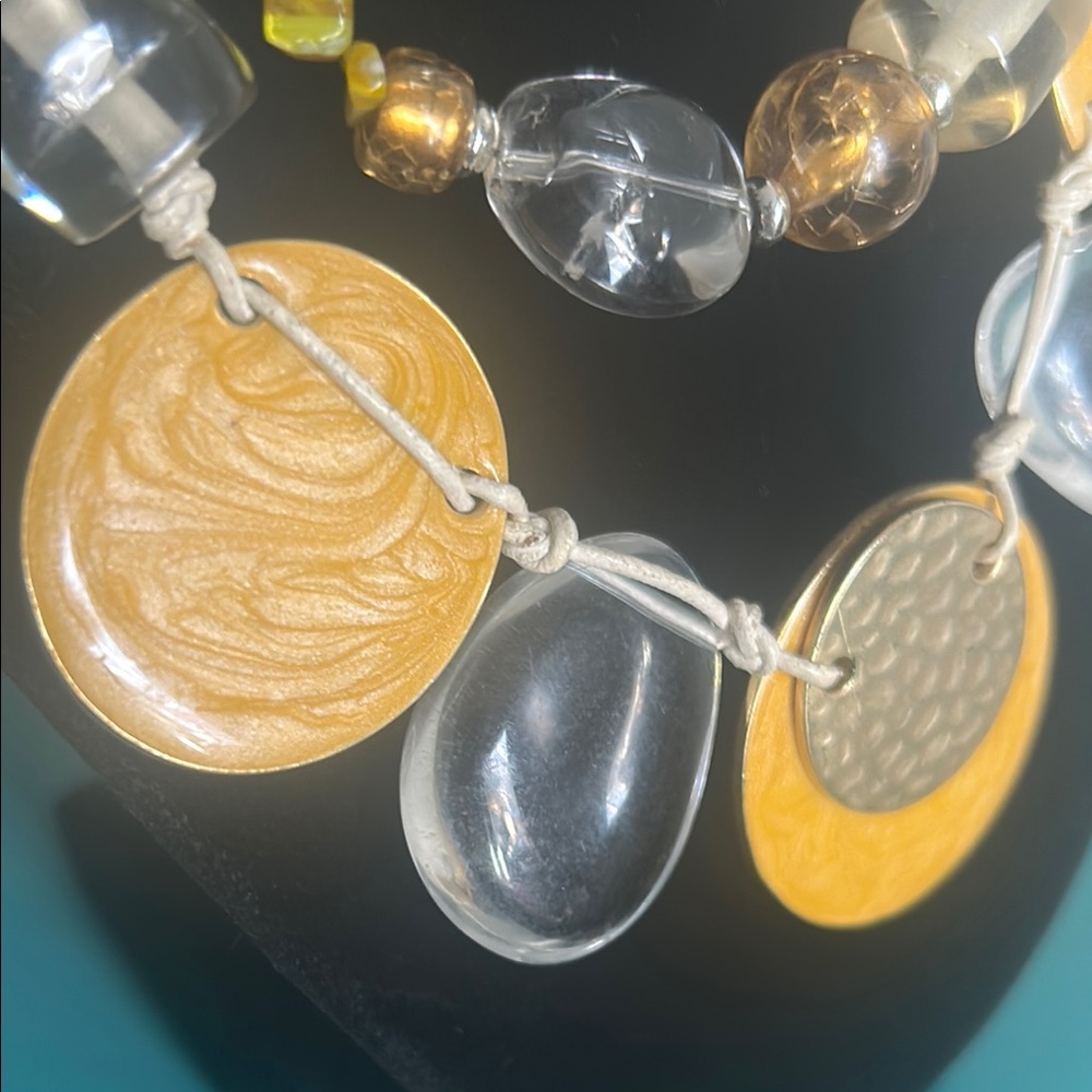 Chico’s Bold Chunky Statement Multicolor Acrylic … - image 8